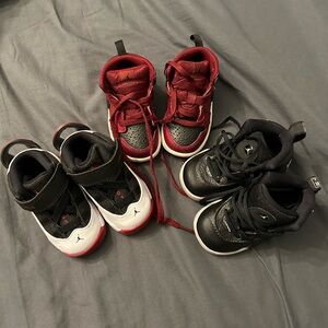 3 Pairs of Baby Jordan’s Size 5C